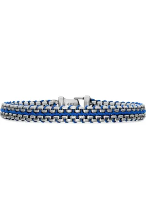 David Yurman Sterling Woven Box Chain bracelet (10mm)