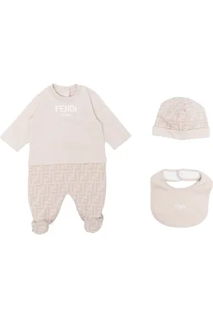 Fendi FF-print babygrow set (set of three)