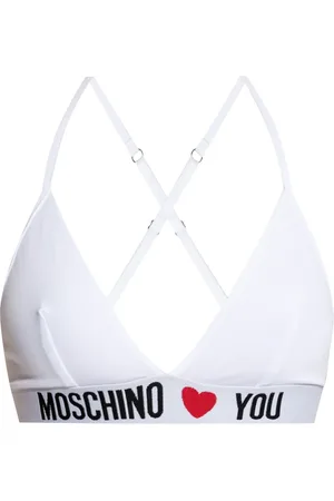 Moschino Logo-print bra