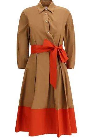 SARA ROKA Poplin shirt dress