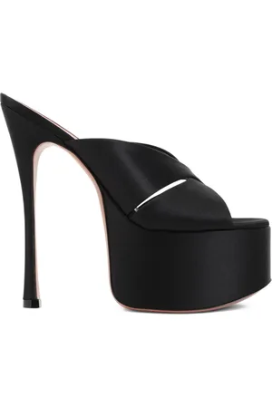 Amina Muaddi 155mm Salma sandals
