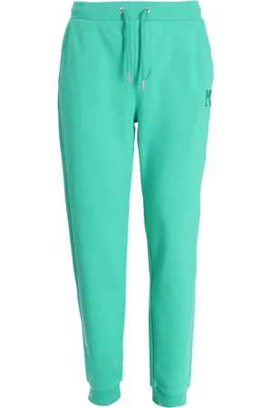 Karl Lagerfeld Logo-embroidery cotton-blend track pants