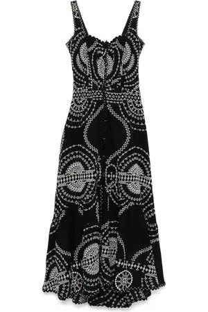 CHARO RUIZ IBIZA Greba midi dress