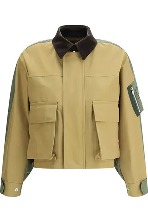 SACAI Twill bomber jacket