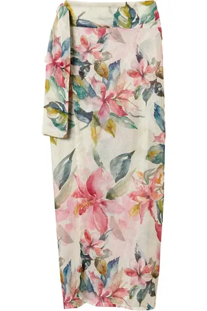 Twin-Set Floral-print cover-up