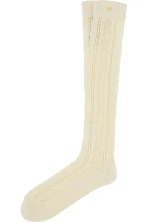 VALENTINO GARAVANI VLogo perforated socks