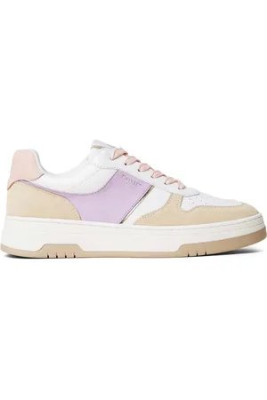 Twin-Set Colour-block leather sneakers