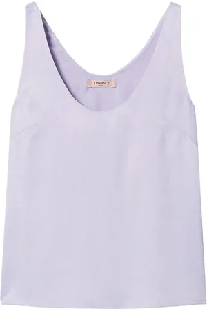 Twin-Set Scoop-neck top