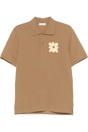 Sandro Patch-detail polo shirt