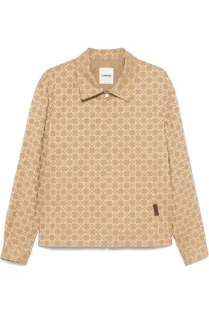 Sandro Square Cross jacket