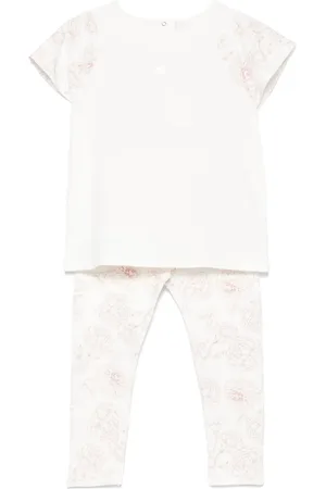 PATACHOU Floral-print trousers set
