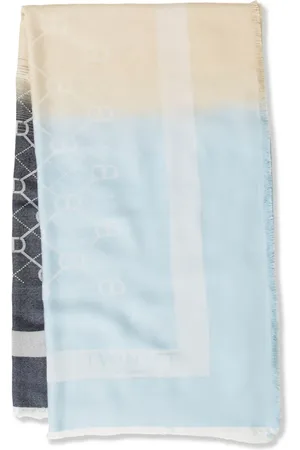 Twin-Set Gradient-effect scarf