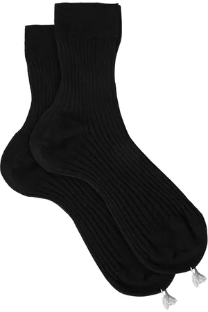 Scarosso Ribbed ankle socks