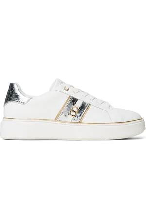 Twin-Set Oval T leather sneakers