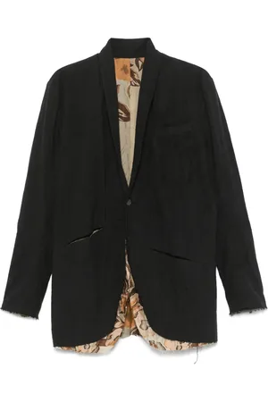 CHIAHUNG SU Cut-out coat