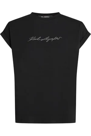 Karl Lagerfeld Rhinestone-embellished t-shirt