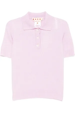 Marni Embroidered polo top