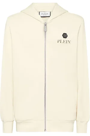 Philipp Plein Basic Plein Old Dye zip-up hoodie