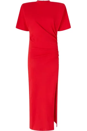 Pinko Ruched long dress
