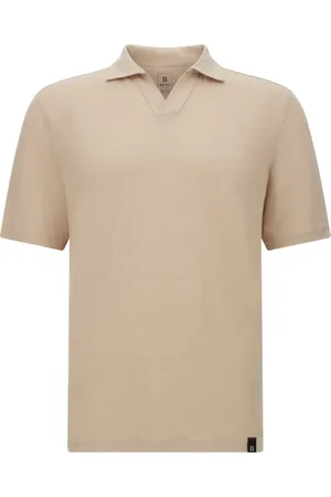 Boggi Milano Mélange-effect polo shirt