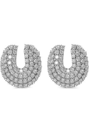 Self-Portrait Crystal-embellished earrings