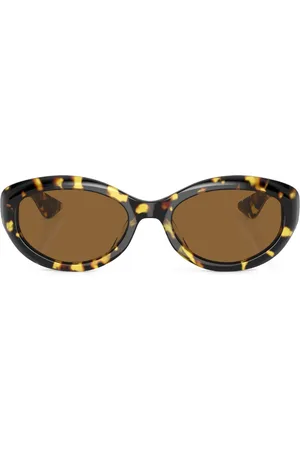 Oliver Peoples Tortoiseshell-effect oval sunglasses