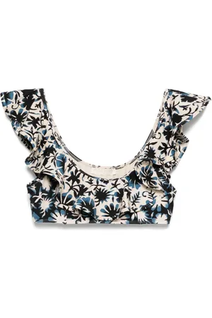 ULLA JOHNSON Azores bikini top