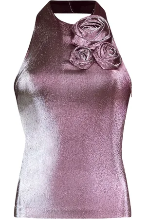AREA Halterneck top