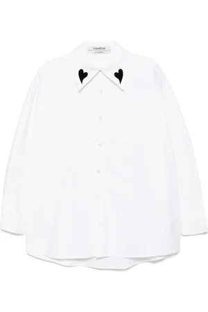 KIMHEKIM Heart patched ballnoon shirt