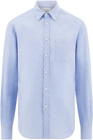 Salvatore Ferragamo Jacquard button-down jacket