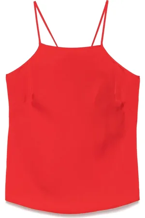 Twin-Set Square-neck tank top