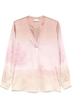 PIERRE-LOUIS MASCIA Illustration-print blouse