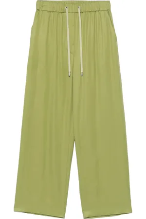 PESERICO SIGN Satin trousers