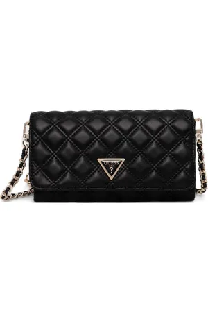 Guess Logo-plaque clutch bag