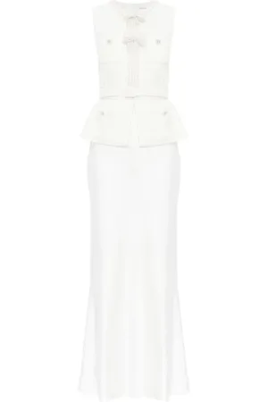 Self-Portrait Bow-detailing dress