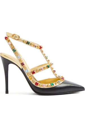 VALENTINO GARAVANI 100mm Rockstud embellished pumps