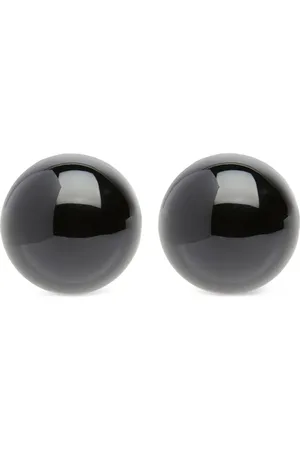 Nina Ricci Lacquered sphere earrings
