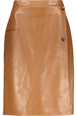 Burberry Leather skirt