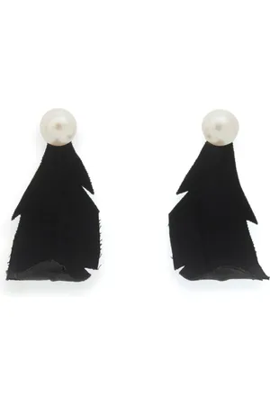 Marni Feather earrings