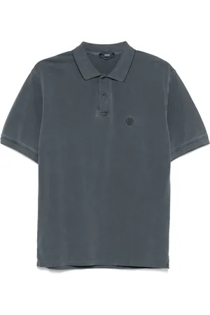 HERNO Logo-embroidered polo shirt