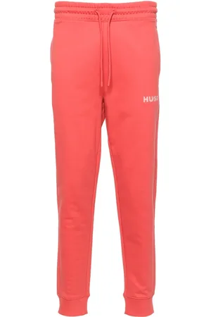 HUGO BOSS Logo-embroidered track pants
