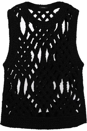 Taakk Open-knitted vest