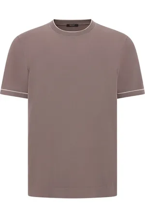 Boggi Milano Fine-knit cotton T-shirt