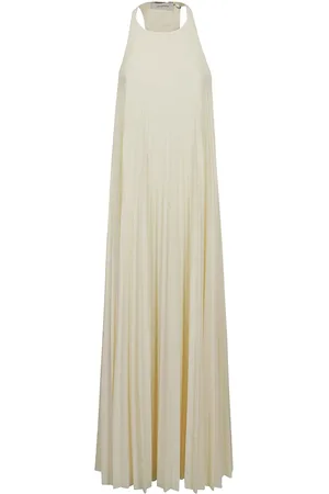 Sportmax Pleated halter dress