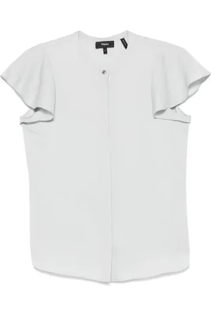THEORY Modern Ggt blouse