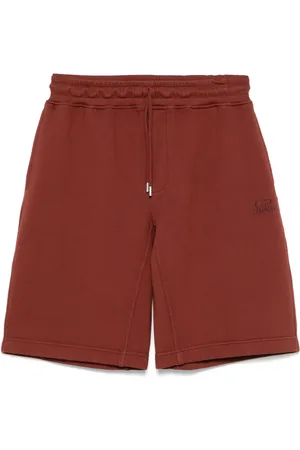 C.P. Company Logo-embroidered shorts