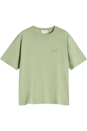 Maison Kitsuné Profile fox-embossed T-shirt
