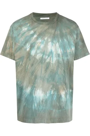 JOHN ELLIOTT Tie dye-print short-sleeved T-shirt
