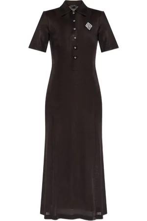 Lacoste Logo-appliqué dress