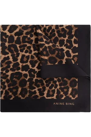 ANINE BING Silk scarf